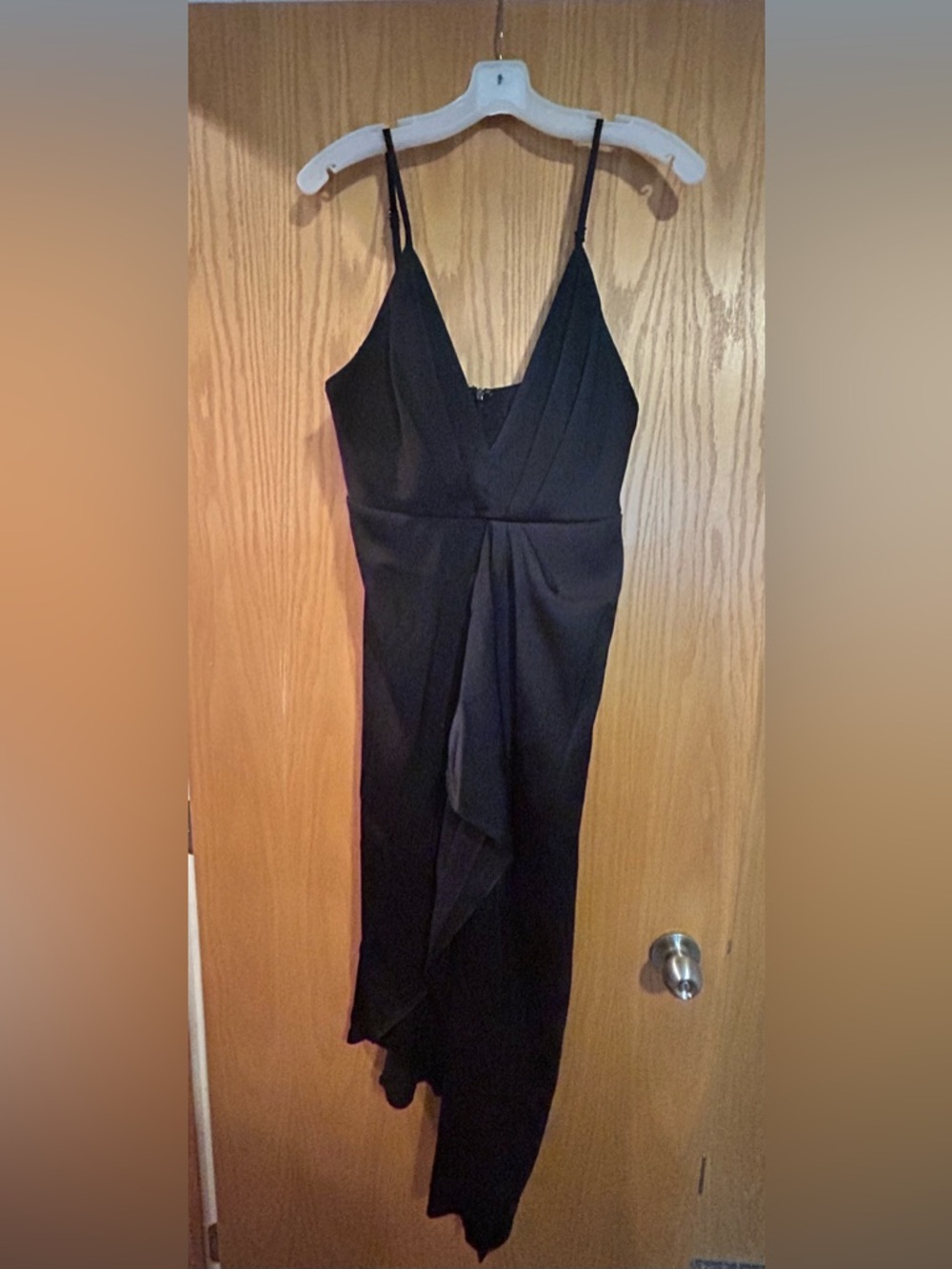 Lulus Women’s Caught Feelings Navy Blue Dress.